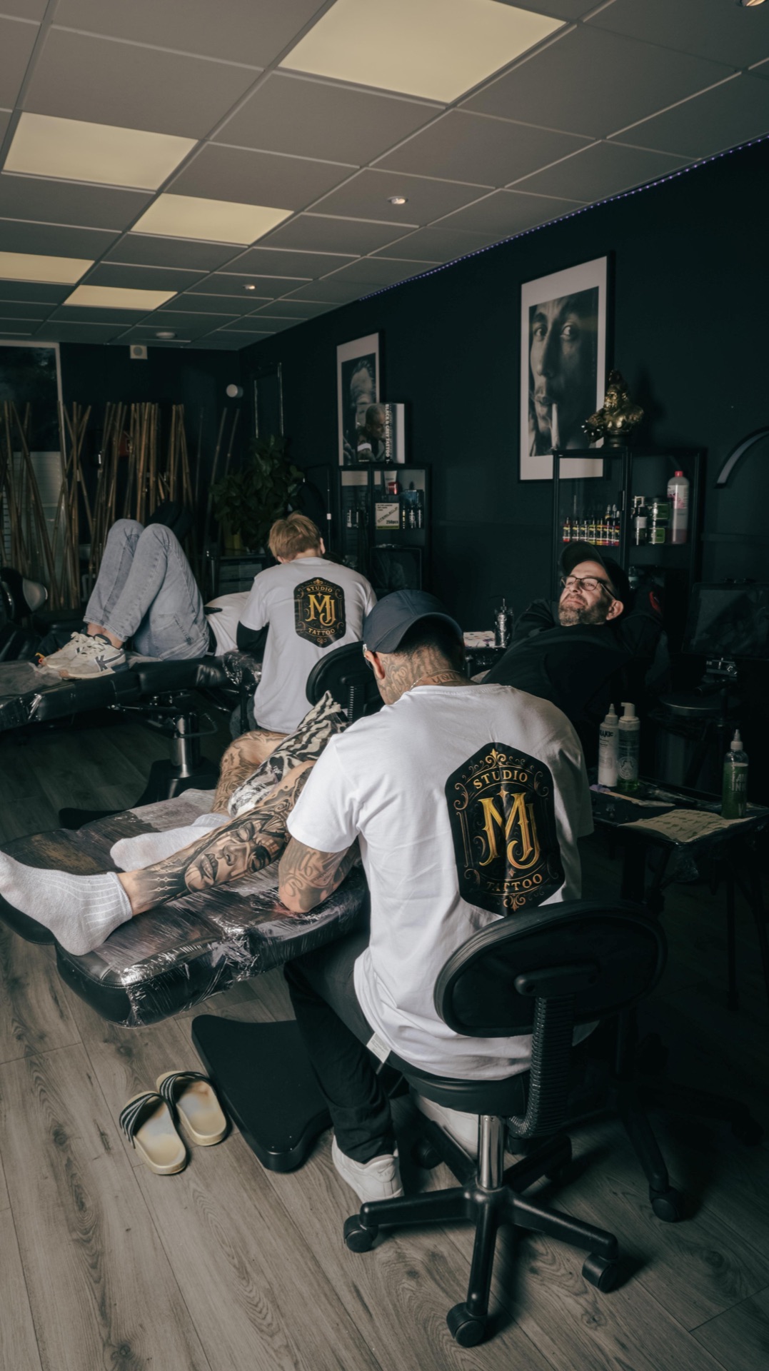 MJ Tattoo Studio at work